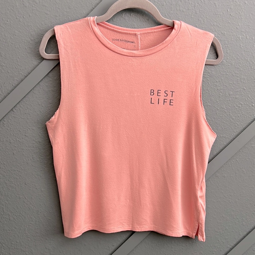 Good hYOUman sleeveless workout tank